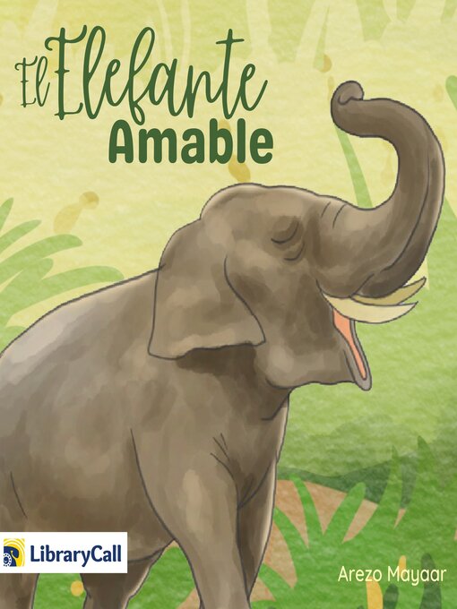 Cover image for El elefante amable